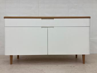 KOBEN (コーベン) サイドボード AMALFI-SB-OAK ホワイト