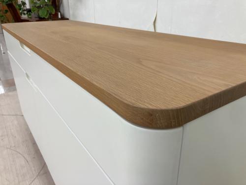 KOBEN (コーベン) サイドボード AMALFI-SB-OAK ホワイト