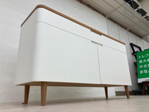 KOBEN (コーベン) サイドボード AMALFI-SB-OAK ホワイト