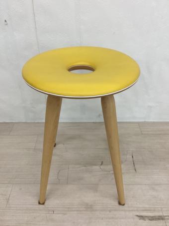 天童木工 (テンドウモッコウ) スツール S-3165MP-ST イエロー