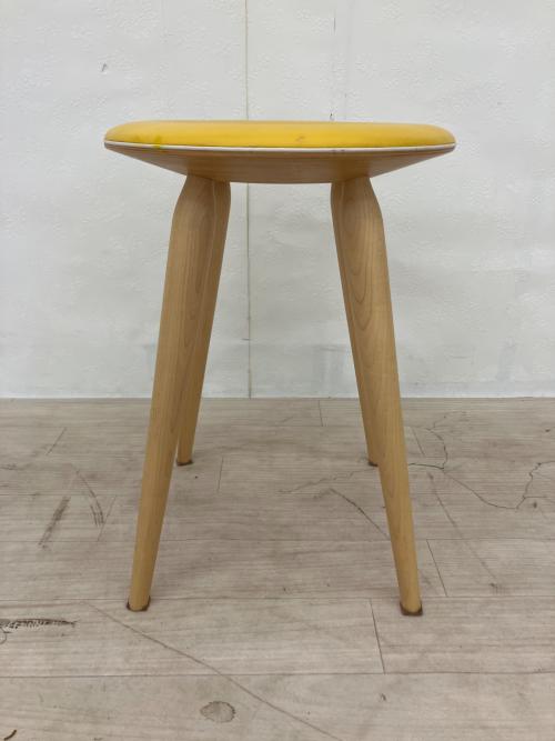 天童木工 (テンドウモッコウ) スツール S-3165MP-ST イエロー