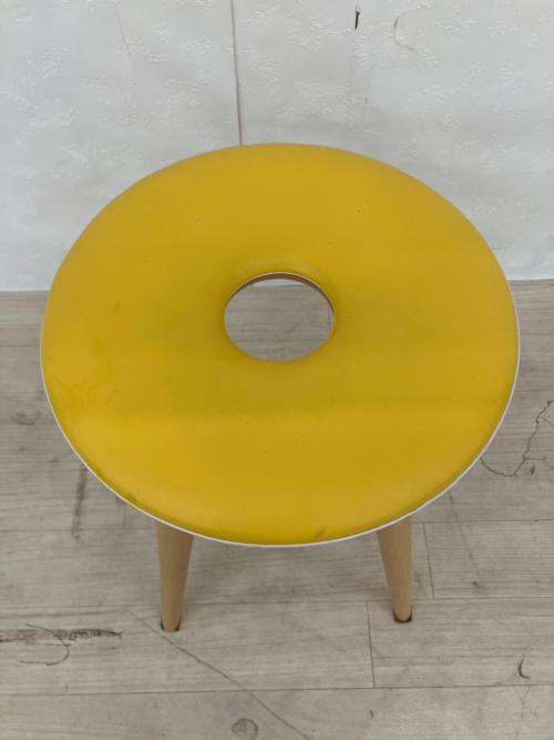 天童木工 (テンドウモッコウ) スツール S-3165MP-ST イエロー