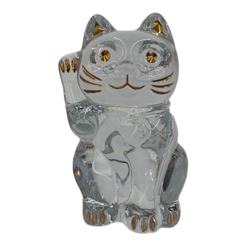 Baccarat (バカラ) まねき猫 Lサイズ 2803413Z/小キズあり