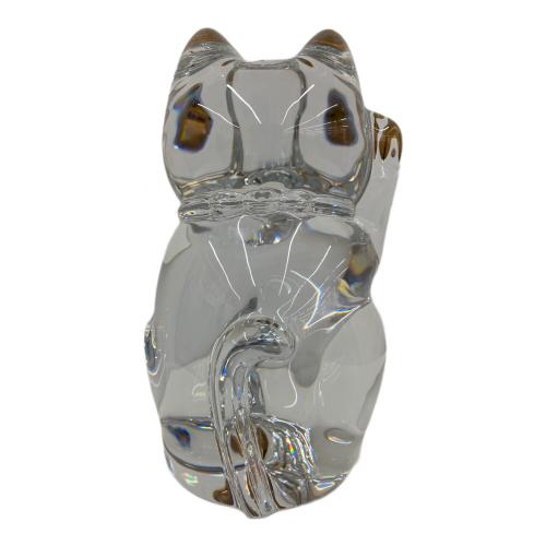 Baccarat (バカラ) まねき猫 Lサイズ 2803413Z/小キズあり