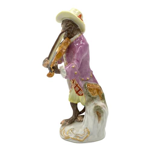 Meissen (マイセン) 洋食器 演奏 猿の楽隊 60006 ヴァイオリン