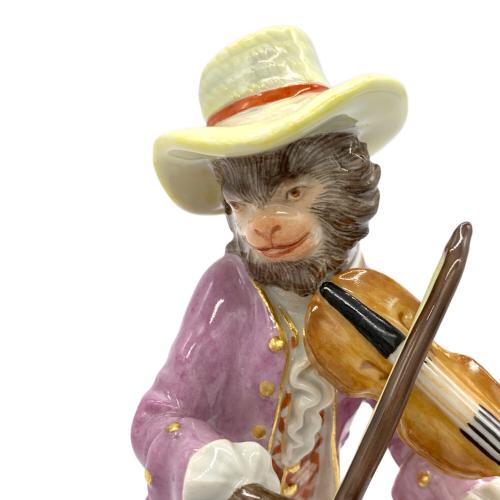 Meissen (マイセン) 洋食器 演奏 猿の楽隊 60006 ヴァイオリン