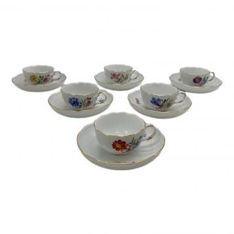 Meissen (マイセン) デミタスカップ&ソーサー ベーシックフラワー