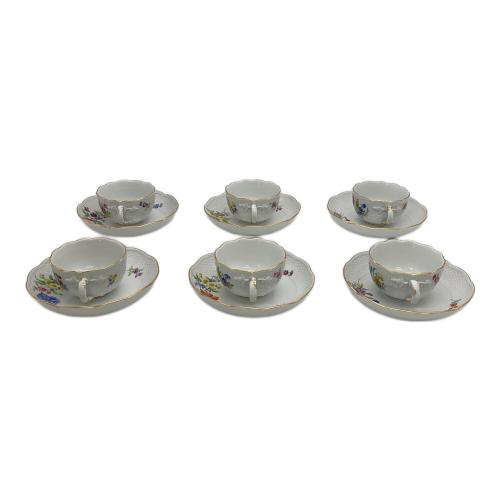 Meissen (マイセン) デミタスカップ&ソーサー ベーシックフラワー
