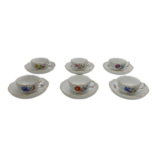 Meissen (マイセン) デミタスカップ&ソーサー ベーシックフラワー