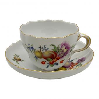 Meissen (マイセン) カップ&ソーサー フルーツ&フラワー