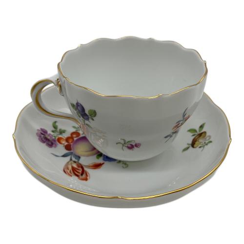 Meissen (マイセン) カップ&ソーサー フルーツ&フラワー