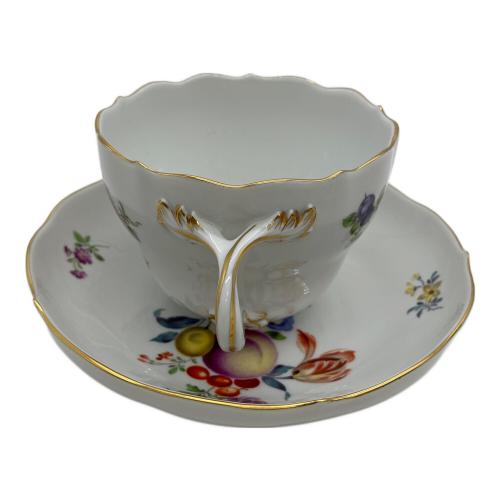 Meissen (マイセン) カップ&ソーサー フルーツ&フラワー