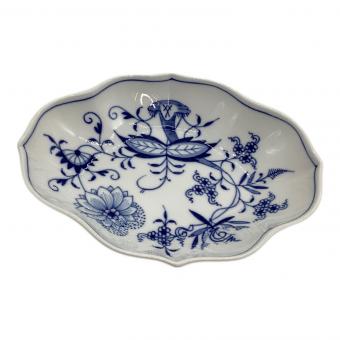Meissen (マイセン) オーバルプレート ブルーオニオン