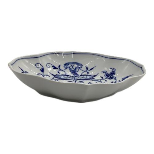Meissen (マイセン) オーバルプレート ブルーオニオン
