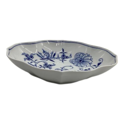 Meissen (マイセン) オーバルプレート ブルーオニオン