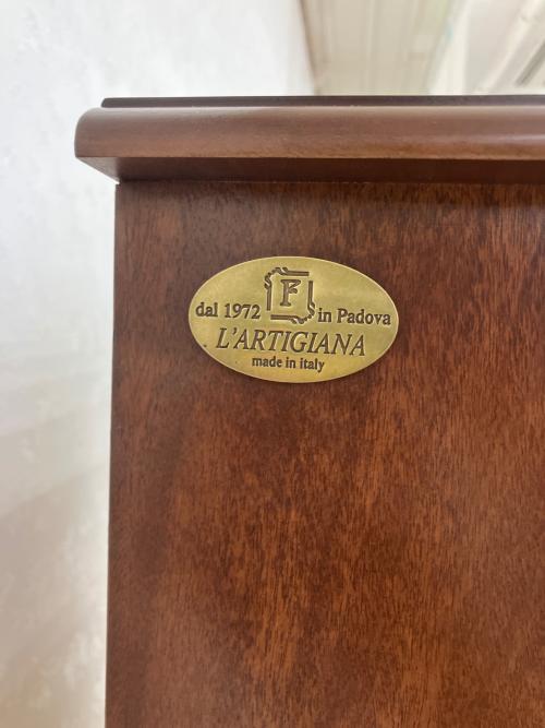 L'artigiana ミニチェスト アンティーク ブラウン
