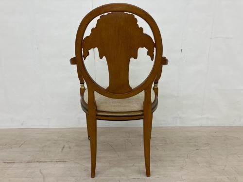 EURO SUITE s.r.l. アンティークチェア 背もたれフルーツ柄