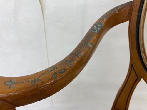 EURO SUITE s.r.l. アンティークチェア 背もたれフルーツ柄