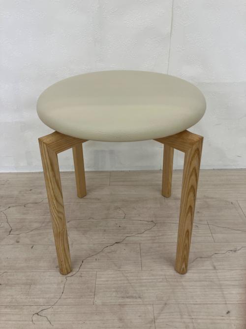 匠工芸 (タクミコウゲイ) スツール ベージュ MARBLE