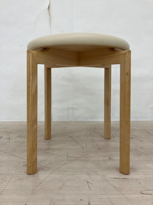 匠工芸 (タクミコウゲイ) スツール ベージュ MARBLE