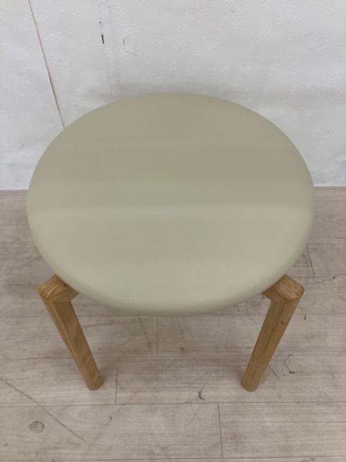 匠工芸 (タクミコウゲイ) スツール ベージュ MARBLE