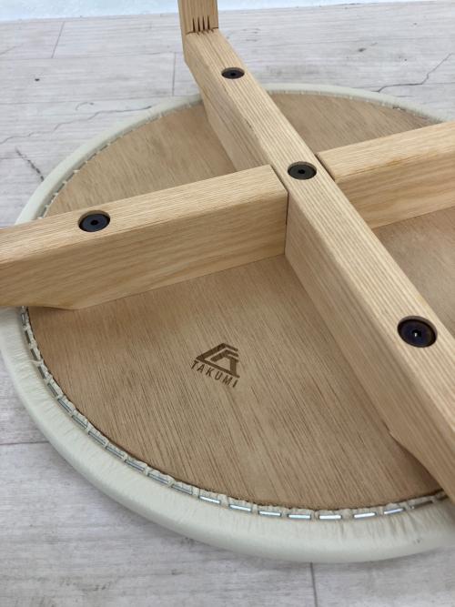 匠工芸 (タクミコウゲイ) スツール ベージュ MARBLE