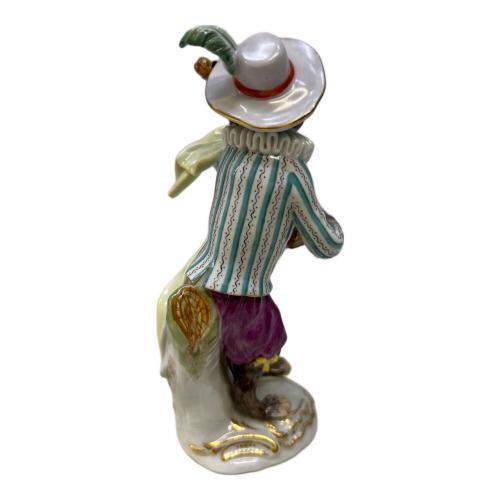 Meissen (マイセン) 洋食器 演奏 猿の楽隊 ギター 60017 欠け有