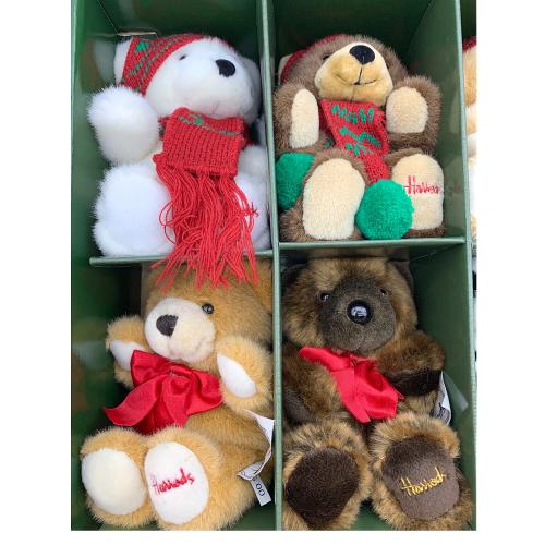 Harrods (ハロッズ) 15 Miniatures Harrods Christmas Bears