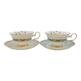 Noritake (ノリタケ) カップ&ソーサー 花更紗