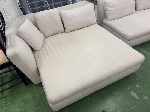 Minotti (ミノッティ) L字ソファ アイボリー