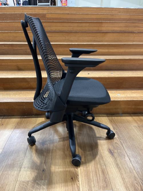 Herman Miller (ハーマンミラー) ワークチェアー AS1YA23AA-1617 Sayl Chairs 2024年製 ブラック フルアジャスタブルアーム