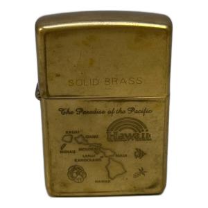 ZIPPO (ジッポ) Hawii（ハワイ） オイルライター ソリッドブラス アメリカ製