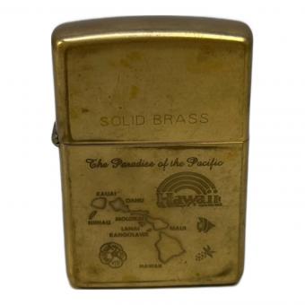 ZIPPO (ジッポ) Hawii（ハワイ） オイルライター ソリッドブラス アメリカ製