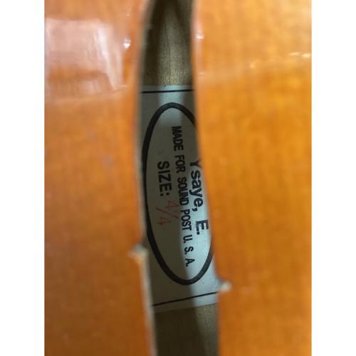 Sound Post Ysaye.Eモデル 4/4サイズ バイオリン メイプルリーフ