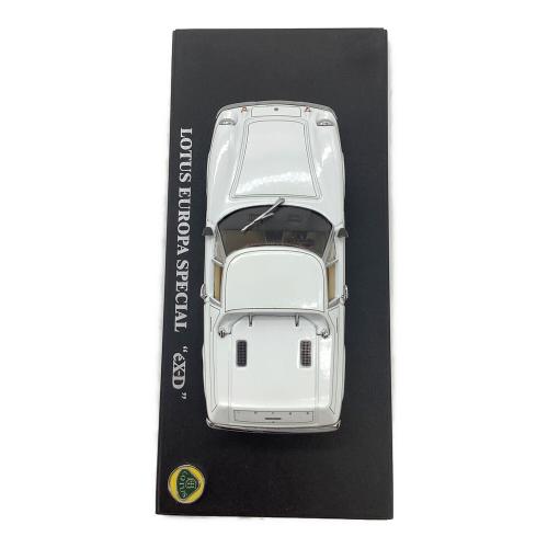 KYOSHO (キョウショウ) LOTUS EUROPA SPECIA eX-DRIVER 藤島康介：企画・原案エクスドライバー 1/43スケールミニカー 03073E