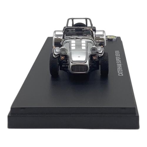 KYOSHO (キョウショウ) CATERHAM SUPER SEVEN CLAMSHELL FENDER SILVER JUBILEE 1/43スケールミニカー 03157SJ