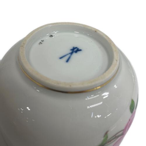 Meissen (マイセン) シュガーポット ピンクのバラ