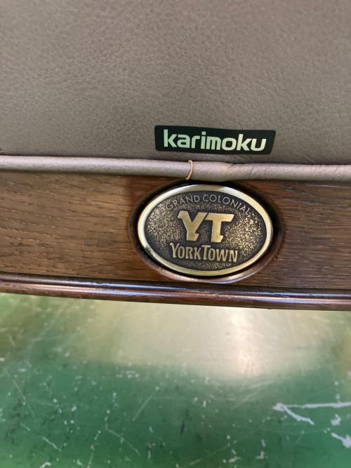 karimoku (カリモク) 1人掛けソファー グレー グランドコロニアル