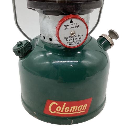 Coleman (コールマン) クリスマス 前期型 ガソリンランタン 200A グリーンサンシャイングローブ仕様 ※動作確認済み ヴィンテージ