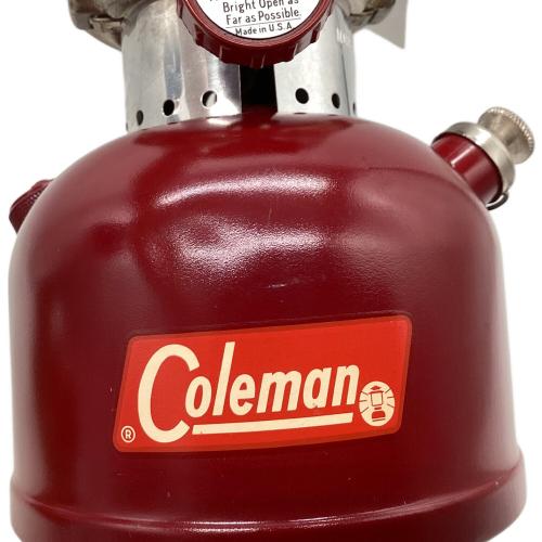 Coleman (コールマン) バーガンディ 前期型 ガソリンランタン 200A PYREXグローブ仕様 ※動作確認済み ヴィンテージ