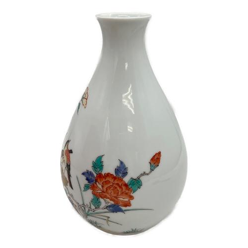 柿右衛門 花入れ 工房作