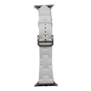 HERMES (エルメス) kilim ラバーベルト ホワイト Apple Watch用