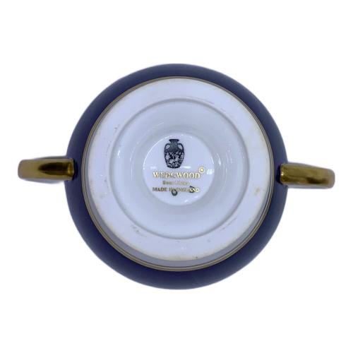 Wedgwood (ウェッジウッド) シュガーポット ホワイトホール マザリンブルー