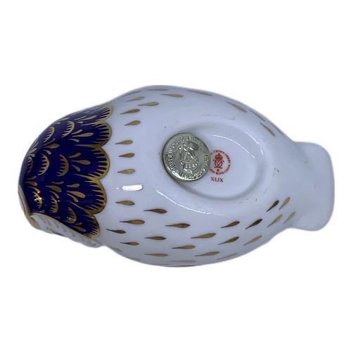 ROYAL CROWN DERBY (ロイヤルクラウンダービー) 置物 フクロウ