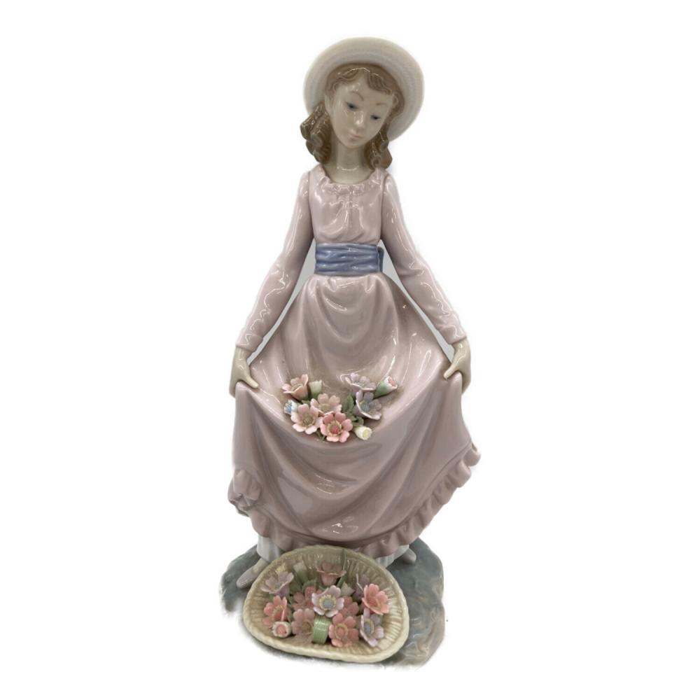 LLADRO (リヤドロ) フィギュリン 5027 花のバスケット｜トレファクONLINE