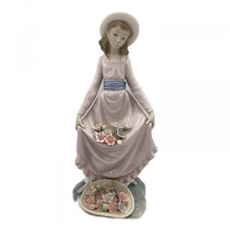 LLADRO (リヤドロ) フィギュリン 5027 花のバスケット｜トレファクONLINE