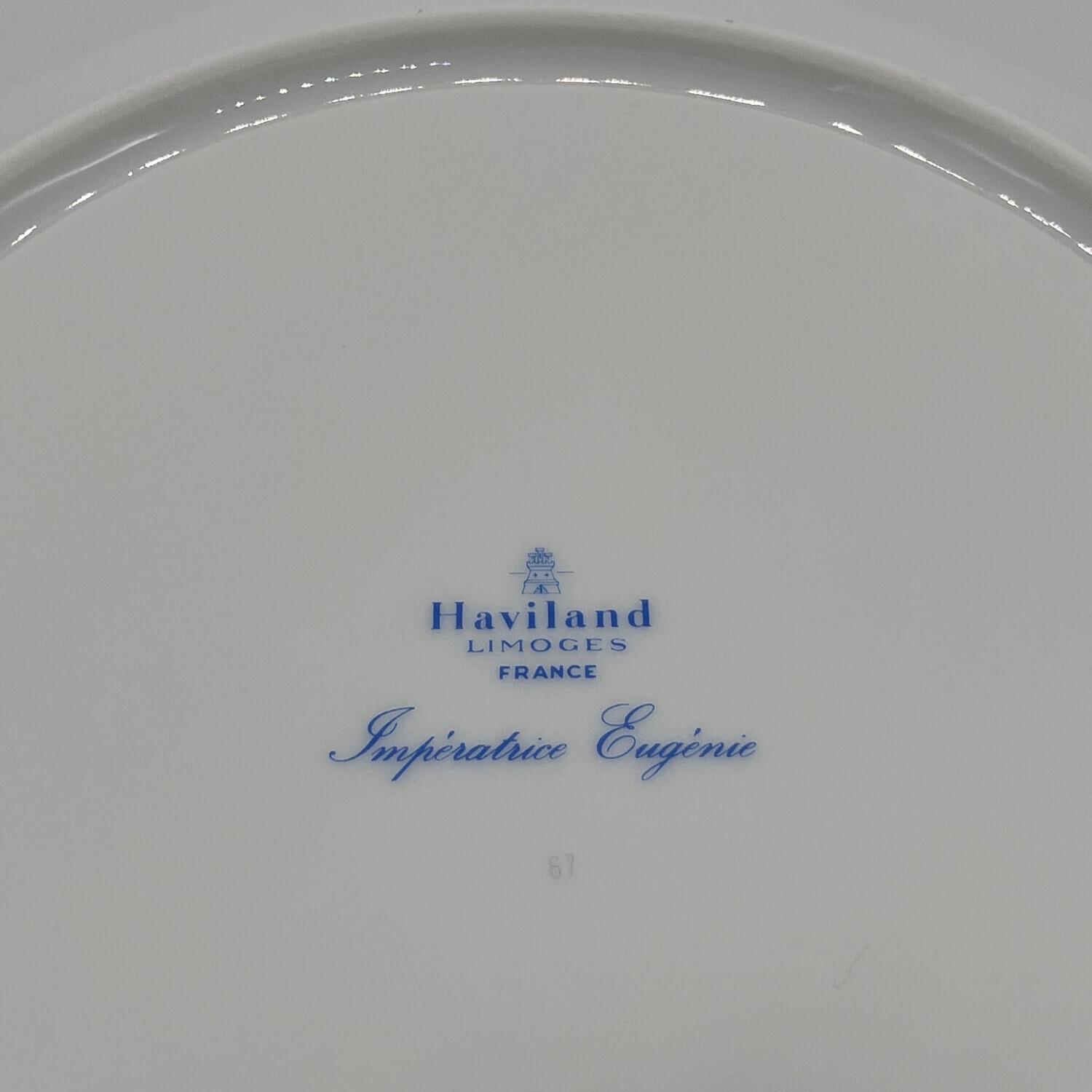 【未使用】アビランド アンペラトリス ユージェニー スーププレート2枚セット HAVILAND (アビランド) プレート アンペラトリス・ユジェニー 2枚