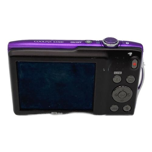 Nikon (ニコン) コンパクトデジタルカメラ S3300 COOLPIX