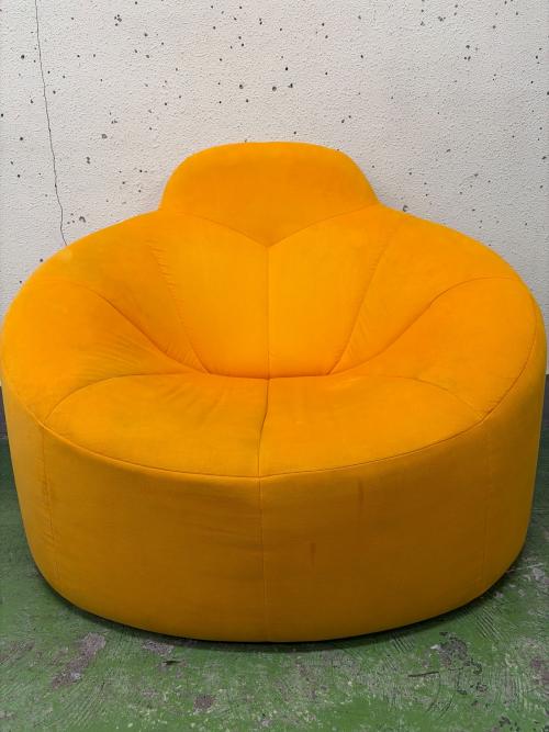ligne roset (リーンロゼ) 1人掛けソファー  イエロー ROSETPumpkin　1Pﾊｲﾊﾞｯｸ