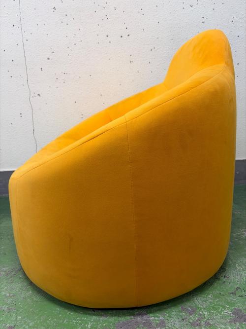 ligne roset (リーンロゼ) 1人掛けソファー  イエロー ROSETPumpkin　1Pﾊｲﾊﾞｯｸ